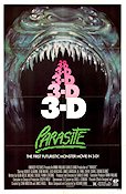 Parasite 3D 1982 poster Robert Glaudini 3-D