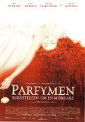 Parfymen berättelsen om en mördare 2006 poster Ben Whishaw Dustin Hoffman Alan Rickman Tom Tykwer