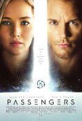 Passengers 2016 poster Jennifer Lawrence Chris Pratt Michael Sheen Morten Tyldum