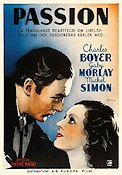 Passion 1934 poster Charles Boyer Gaby Morlay