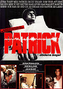 Patrick dödens ängel 1978 poster Robert Helpmann Richard Franklin Filmen från: Australia