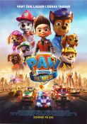PAW Patrol: The Movie 2021 poster Tyler Perry Cal Brunker Från TV Hundar Poliser Animerat