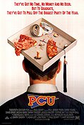 PCU 1994 poster Jeremy Piven Chris Young Megan Ward Hart Bochner Mat och dryck Skola