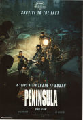 Peninsula 2020 poster Geoffrey Giuliano Re Lee Moon Woo-jin Sang-ho Yeon Filmen från: South Korea