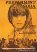 Pepparmint Soda 1977 poster Eléonore Klarwein Odile Michel Anouk Ferjac Diane Kurys