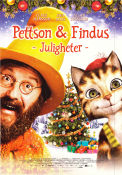 Pettson och Findus juligheter 2016 poster Claes Månsson Ali Samadi Ahadi Animerat