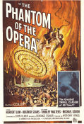 The Phantom of the Opera 1962 poster Herbert Lom Heather Sears Edward de Souza Terence Fisher