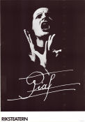 Piaf 1980 affisch Birgit Carlstén Hitta mer: Riksteatern Hitta mer: Teater