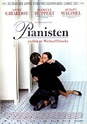 Pianisten 2001 poster Annie Girardot Isabelle Huppert Michael Haneke