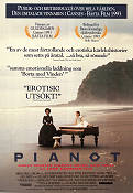 Pianot 1992 poster Holly Hunter Harvey Keitel Sam Neill Jane Campion Romantik Strand Instrument