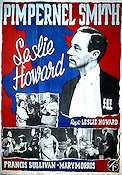 Pimpernel Smith 1941 poster Francis L Sullivan Allan Jeayes Leslie Howard Hitta mer: Nazi