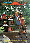 Pippi Långstrump starkast i världen 1988 poster Tami Erin Ken Annakin Text: Astrid Lindgren Hitta mer: Pippi Långstrump