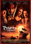 Pirates of the Caribbean 2003 poster Johnny Depp Geoffrey Rush Orlando Bloom Keira Knightley Gore Verbinski Hitta mer: Jerry Bruckheimer