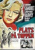 Plats på toppen 1959 poster Simone Signoret