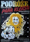 Podroze 1983 poster Wlodzimierz Glodek Affischen från: Poland
