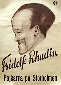 Pojkarna på Storholmen 1932 poster Fridolf Rhudin Sigurd Wallén Margit Manstad