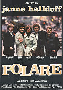 Polare 1976 poster Thomas Hellberg Ted Åström Göran Stangertz Anki Lidén Christer Jonsson Jan Halldoff Text: Lars Molin