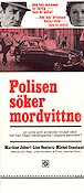 Polisen söker mordvittne 1970 poster Lino Ventura Marlene Jobert Michel Constantin José Giovanni