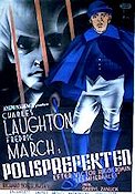 Polisprefekten 1936 poster Charles Laughton Fredric March