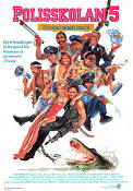 Polisskolan 5 1988 poster Bubba Smith David Graf Michael Winslow Alan Myerson Poliser