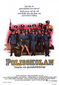 Polisskolan 1984 poster Steve Guttenberg Kim Cattrall GW Bailey Hugh Wilson Skola Poliser