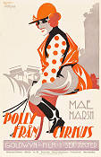 Polly från cirkus 1917 poster Mae Marsh Edwin L Hollywood Eric Rohman art