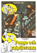Pongo och valptjuvarna 1961 poster Rod Taylor Hamilton Luske Hundar