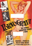 Pornografi 1971 poster Ole Ege Affischkonstnär: Walter Bjorne Musik: Dexter Gordon Danmark