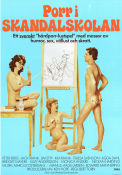 Porr i skandalskolan 1974 poster Rune Hallberg Jack Bjurquist Bert Torn