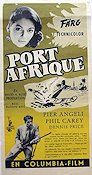 Port Afrique 1956 poster Pier Angeli