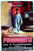 Powaqqatsi 1988 poster Christie Brinkley David Brinkley Patrick Disanto Godfrey Reggio Dokumentärer