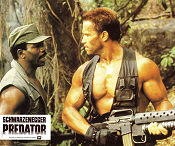 Predator 1987 lobbykort Arnold Schwarzenegger Carl Weathers Kevin Peter Hall John McTiernan