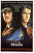 The Presidio 1988 poster Sean Connery Mark Harmon Meg Ryan Peter Hyams Broar