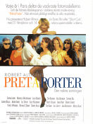 Pret-a-Porter 1994 poster Helena Christensen Sophia Loren Julia Roberts Kim Basinger Robert Altman Damer