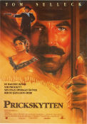 Prickskytten 1990 poster Tom Selleck Laura San Giacomo Alan Rickman Simon Wincer