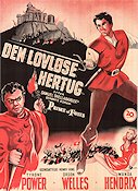 Prince of Foxes 1949 poster Tyrone Power Orson Welles
