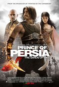 Prince of Persia 2010 poster Jake Gyllenhaal Gemma Arterton Ben Kingsley Mike Newell Svärd och sandal