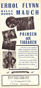 Prinsen och tiggaren 1937 poster Errol Flynn Claude Rains Henry Stephenson William Keighley