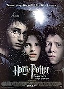 Prisoner of Azkaban 2004 poster Daniel Radcliffe Emma Watson Text: J K Rowling