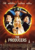 The Producers 2005 poster Nathan Lane Matthew Broderick Uma Thurman Will Ferrell Susan Stroman