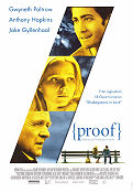 Proof 2005 poster Gwyneth Paltrow Jake Gyllenhaal Anthony Hopkins John Madden