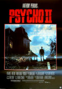 Psycho 2 1983 poster Anthony Perkins Meg Tilly Vera Miles Richard Franklin