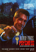 Psycho 3 1985 poster Diana Scarmid Anthony Perkins