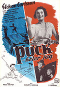 Puck heter jag 1951 poster Sickan Carlsson Karl-Arne Holmsten Povel Ramel John Botvid Schamyl Bauman