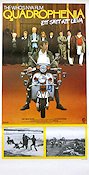 Quadrophenia 1980 poster Phil Davis Roger Daltrey The Who Phil Daniels Sting Pete Townsend Franc Roddam Motorcyklar Rock och pop Kultfilmer