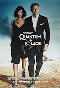 Quantum of Solace 2008 poster Daniel Craig Olga Kurylenko Marc Forster