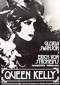 Queen Kelly 1929 poster Gloria Swanson Erich von Stroheim Hitta mer: Silent movie