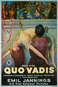 Quo Vadis 1924 poster Emil Jannings