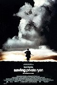 Rädda menige Ryan 1998 poster Tom Hanks Tom Sizemore Edward Burns Vin Diesel Ted Danson Matt Damon Steven Spielberg Krig