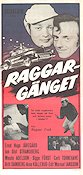 Raggargänget 1962 poster Ernst-Hugo Järegård Jan-Olof Strandberg Ragnar Frisk Kultfilmer Bilar och racing